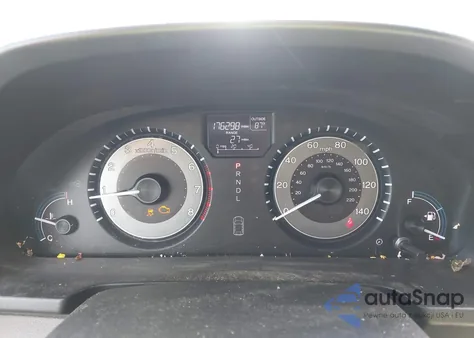 2013 Honda Odyssey Ex-L из США, поврежденный, VIN 5FNRL5H62DB078078